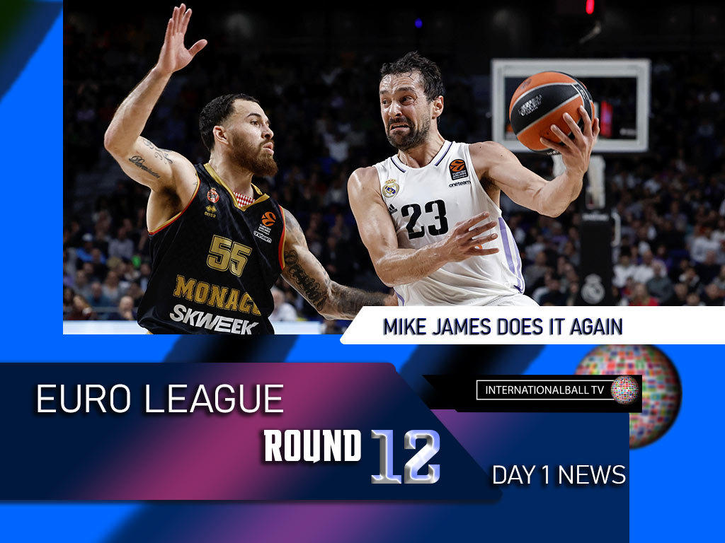 Euro league round 12 day 1