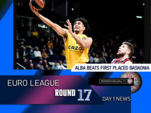 Euro league round 17 day 1